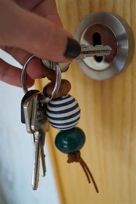 Cozy In Germany Beaded Keychain Diy