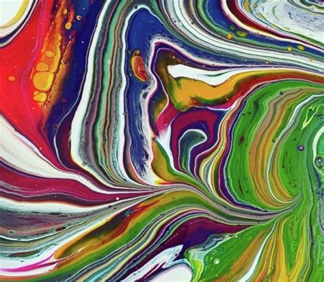 Color Swirl Painting By Amanda Vanever Pixels