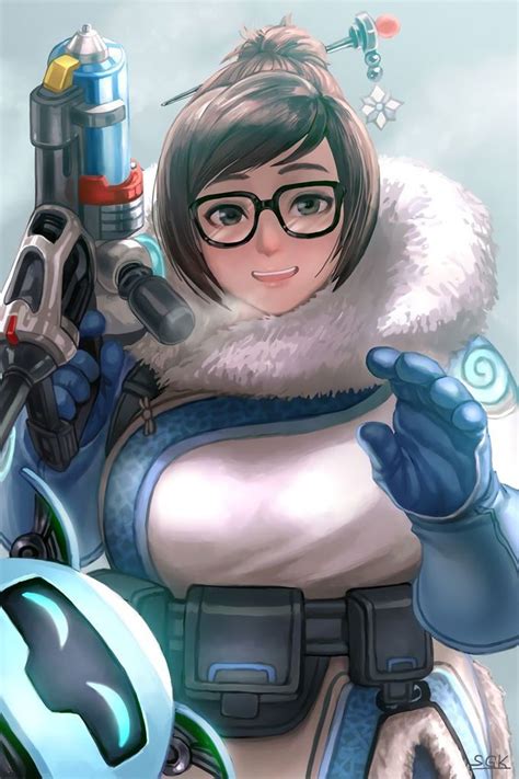 Explore The World Of Overwatch With Mei