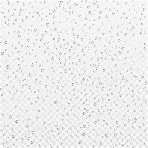 Seamless Texture Of Drops Liquid Clear Droplet Dew On Glass Surface