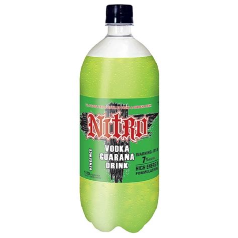 Nitro Vodka And Guarana Vengence 1250ml Bottle Drinkland