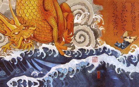 Japan Dragon Wallpapers Wallpaper Cave