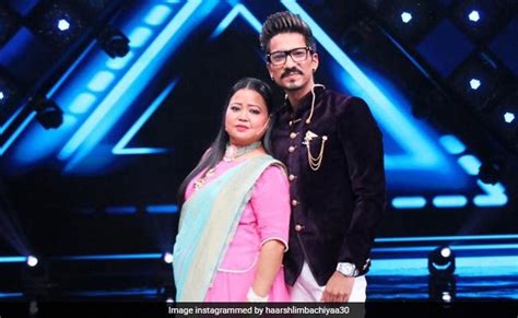 Comedian Bharti Singhs Husband Haarsh Limbachiyaa Arrested After 15 Hours Of Questioning By