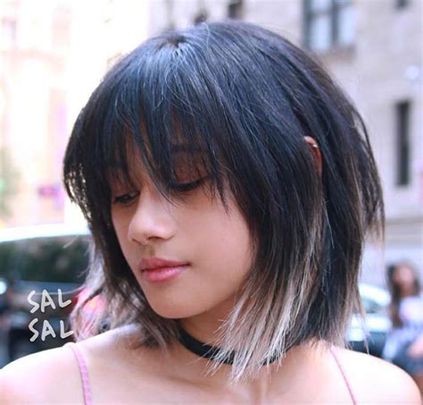 Long bob black hairstyles are the epitome of retro style. 55 Incredible Short Bob Hairstyles & Haircuts With Bangs ...