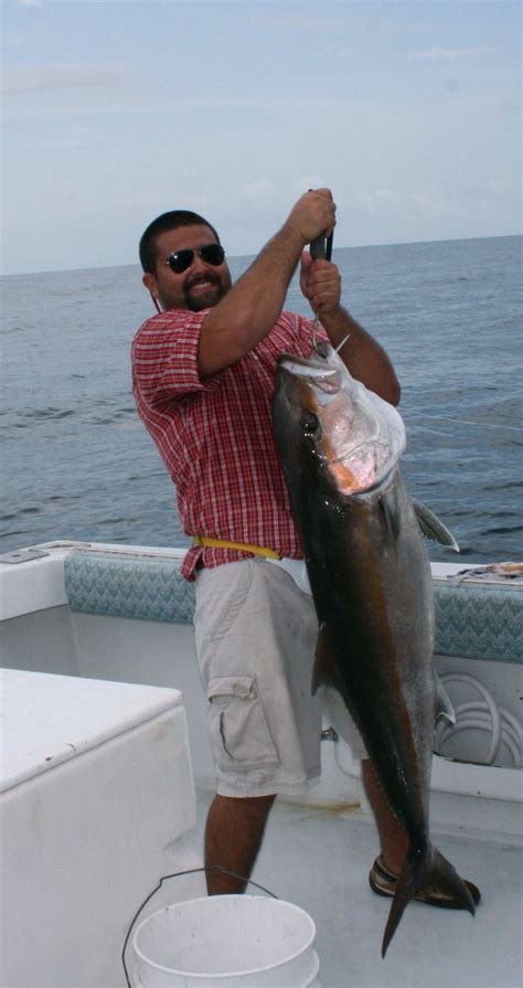 Big Amberjack Off Of Mexico Beach Florida It Just About Ripped My