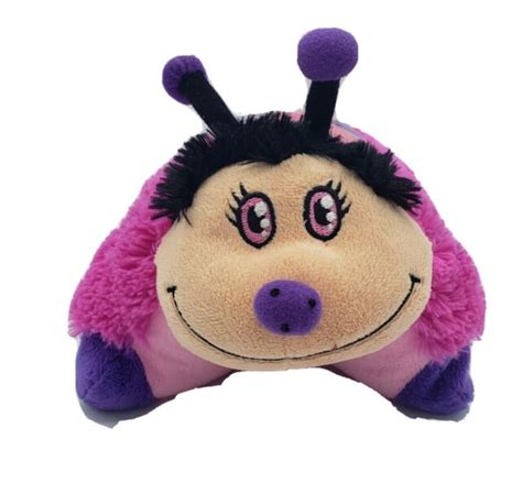 Dream Lites Pillow Pets Hot Pink Lady Bug Ages 3 Free Shipping Ebay
