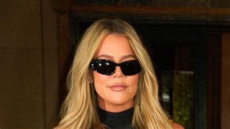 Khloe Kardashian Shows Off Her Shrinking Bare Butt In A Completely Sheer Skirt In New Steamy