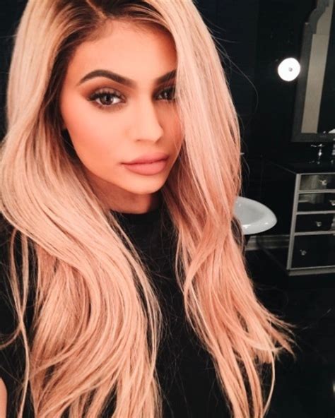 New Look Hair Chameleon Kylie Jenner Ditches Raven Tresses For