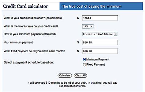 If you're making only the credit card minimum payment, you could be adding years to your debt payoff. You may want to read this: Credit Card Minimum Payments ...