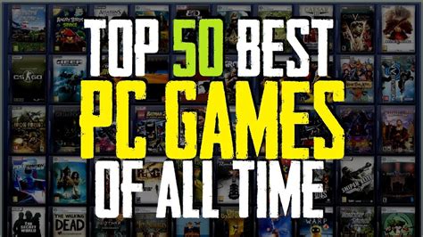 Top 50 Migliori Giochi PC di Tutti i Tempi - YouTube