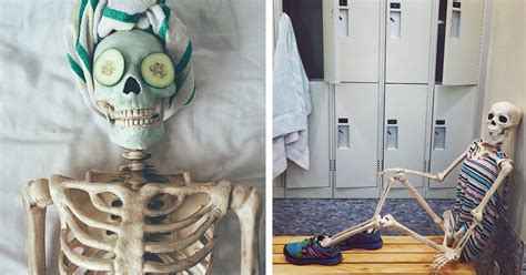 This Skeleton Is Basically Any Girl On Instagram Instagram Kids