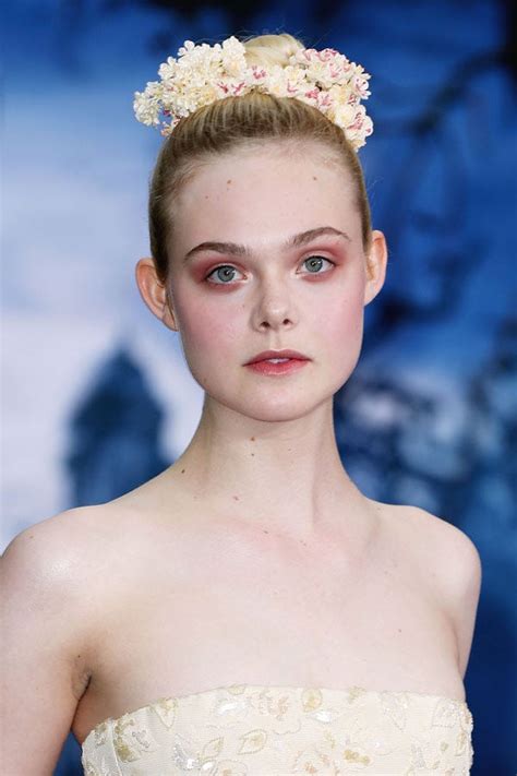 Elle Fanning Maleficent Premiere Best Celeb Makeup
