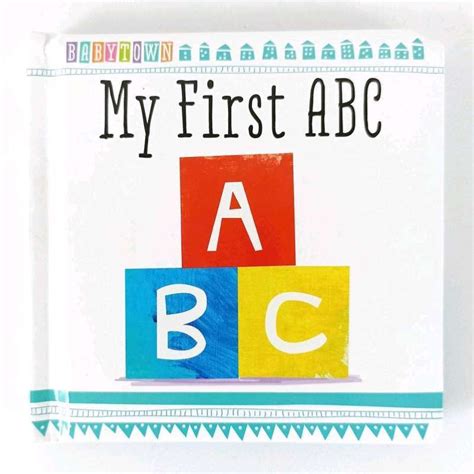 Promo Babytown My First Abc Board Book Diskon 6 Di Seller Minibabycare