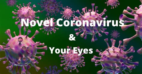 Coronavirus 2019 Ncov And Eye Disease