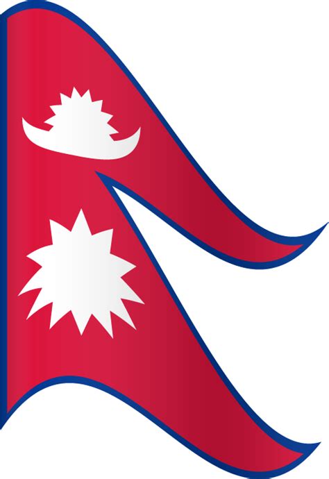 Vector Flags Of Nepal Vector World Flags