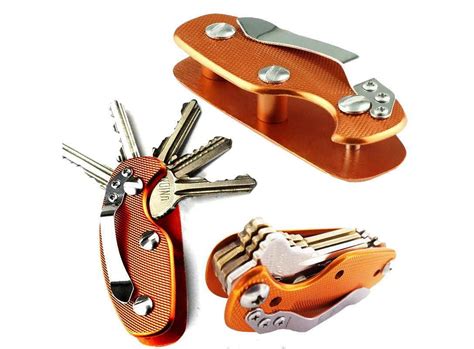 Edc Outdoor Kit Gear Keychain Pocket Clip Holder Folder Smart Bar