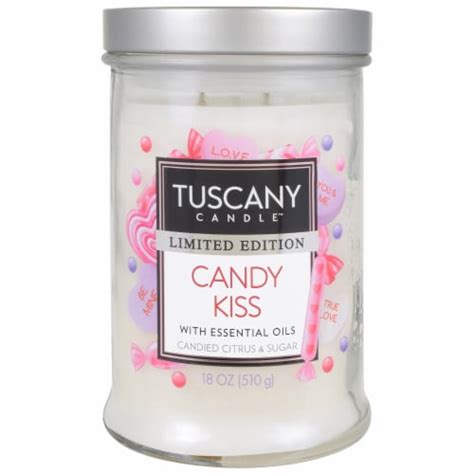 Tuscany Candle™ Limited Edition Candy Kiss Jar Candle 18 Oz Kroger