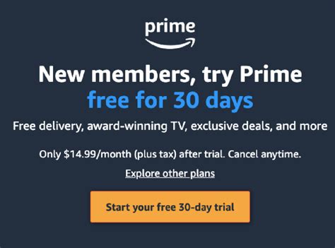 Amazon Prime Video 30 Days Free Trial June 2023