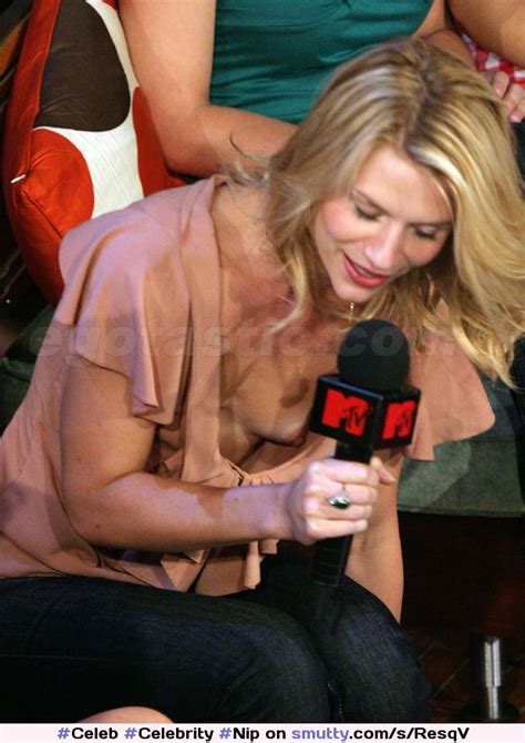 Celeb Celebrity Nip Nipslip Boob Tit Tittie Blonde Clairedanes Claire Danes