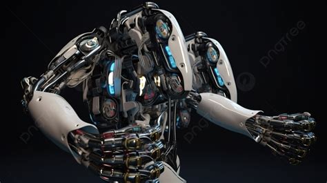 d 렌더링으로 표시된 개의 로봇 팔 또는 손 기계 팔 로봇 팔 자동적 인 배경 일러스트 및 사진 무료 다운로드