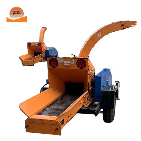 Forestry Diesel Mobile Wood Hydraulic Branch Crushing Tree Stump