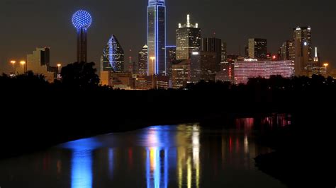 What colors would you light downtown Dallas' tallest tower?