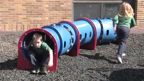 Crawl Tunnel Freestanding Play Landscape Structures Youtube