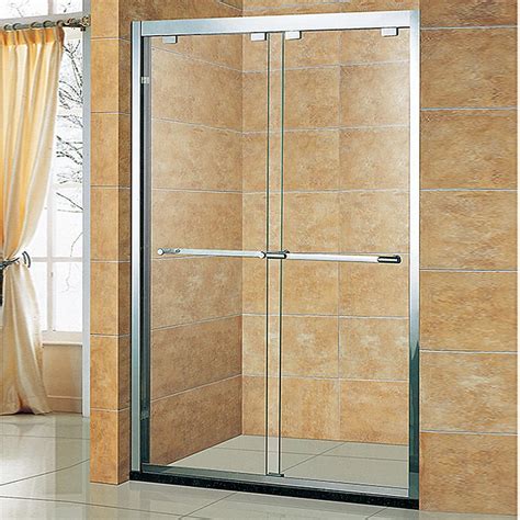 aluminum framed sliding tempered glass door shower enclosure buy shower enclosure aluminum