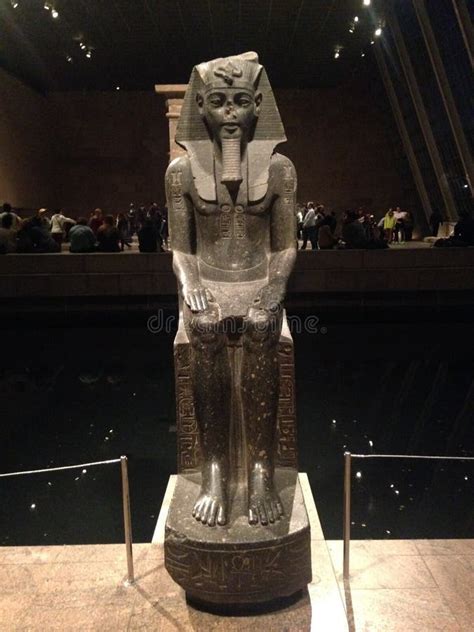 Statue Of Amenhotep Iii At Metropolitan Museum Of Art Editorial Photography Image Of Reign