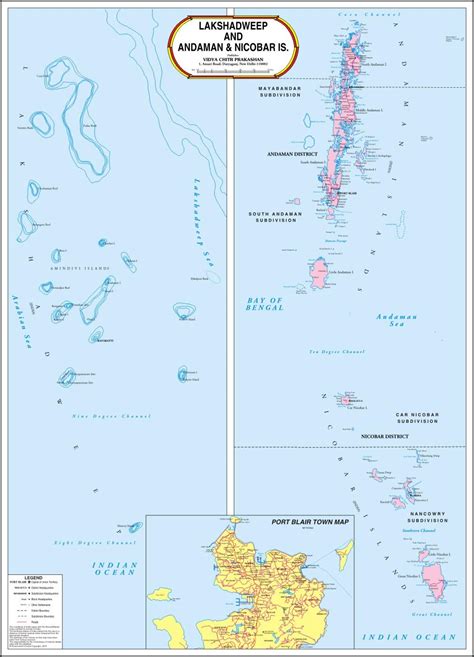 Physical Map Of Andaman And Nicobar Islands World Map