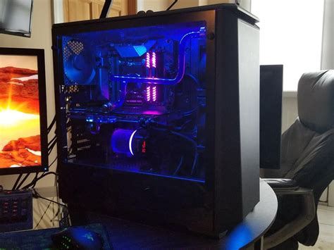 My First Hard Tube Liquid Cooled Build Pcmasterrace