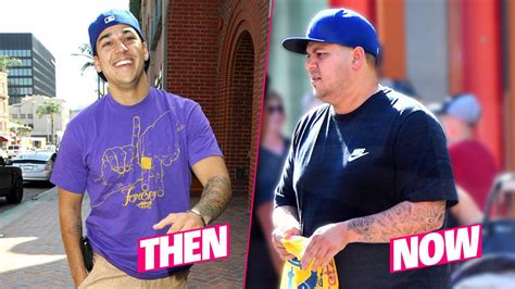 rob kardashian s rollercoaster battle with his weight exposed