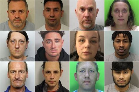 Notorious Criminals Jailed In The Uk In March Manchester Evening News