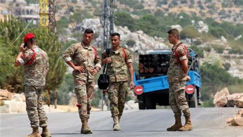 انتشار مكثف للجيش اللبناني على الحدود مع إسرائيل