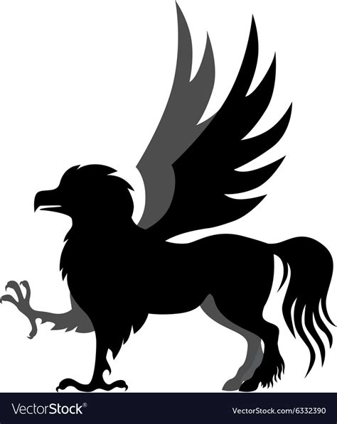 Hippogriff Royalty Free Vector Image Vectorstock