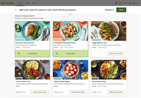 How Do I Select My Meals Hellofresh Usa