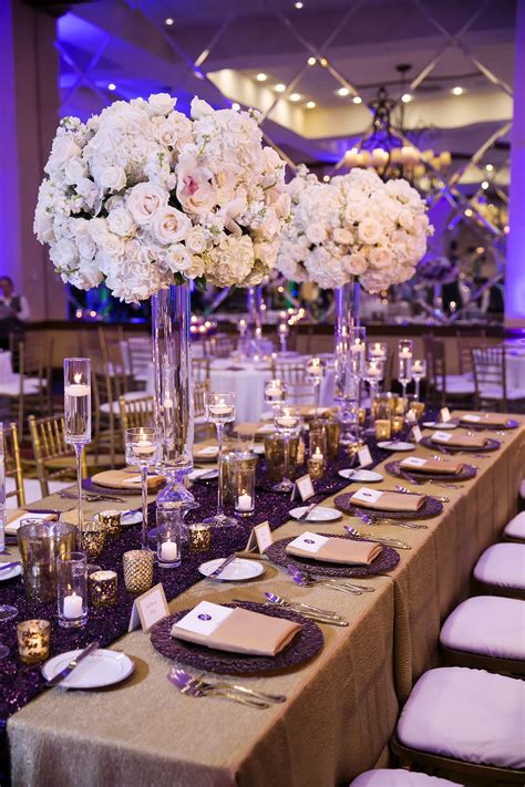 Purple And Gold Wedding Theme Blazer - kasey and brick's beautiful vows
