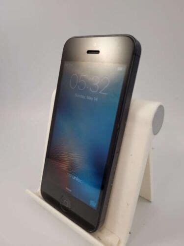 Apple Iphone 5 Black Unlocked 16gb 1gb Ram Touchscreen Ios Smartphone