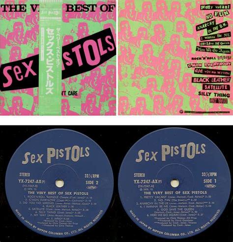 God Save The Sex Pistols The Very Best Of Sex Pistols Lp Sleeve And Labels