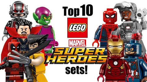 Top 10 Lego Marvel Super Heroes Sets Youtube