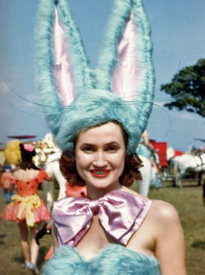 Easter Bunny Blue Vintage Bunny Vintage Easter Norman Rockwell