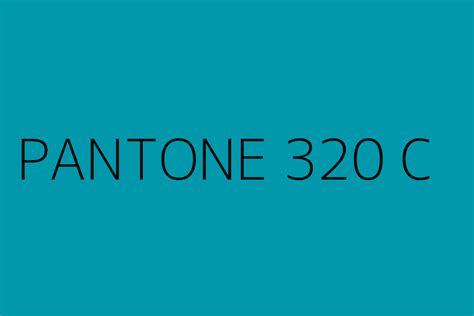 Pantone 320 C Color Hex Code