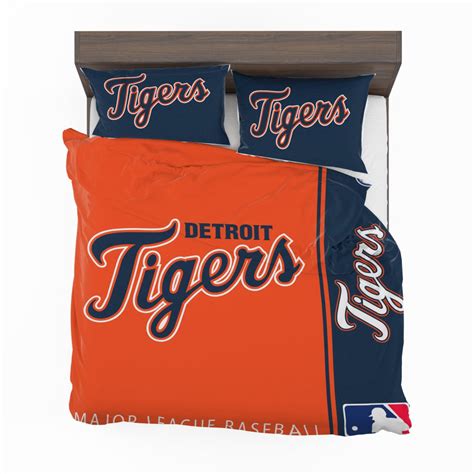 Buy Detroit Tigers Mlb Baseball American League Bedding Set Duvet Cover