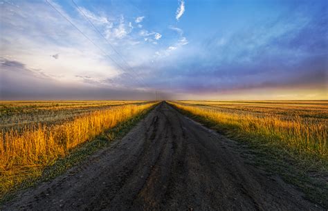 Photography Free Road Surrounded By Grass Hd Wallpaper Wallpaper Flare