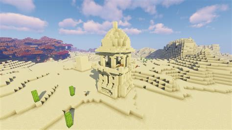 Cool Little Desert Tower Ive Built In On A Survival Server Rminecraft