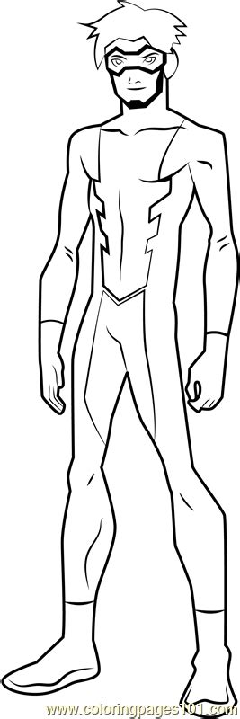 The television series ran from 2003 to 2007, so it lives in the hearts of all those 20 something's. Impulse Coloring Page - Free Young Justice Coloring Pages ...