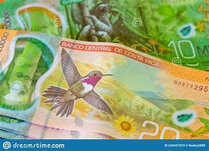 Currency Of Costa Rica Files Of New 20 000 And 10 000 Kolon Banknotes