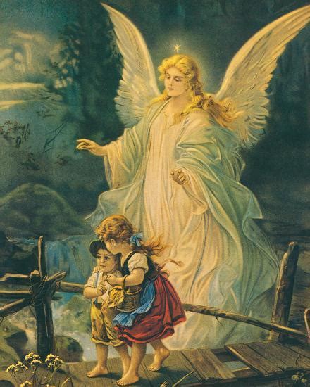 The Guardian Angel Art Print By The Victorian Collection