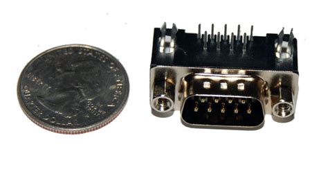 Db9 Male Connector For Pcb