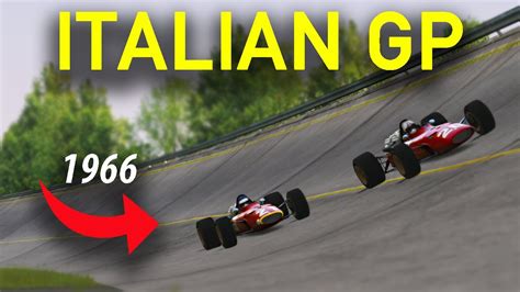 Italian Grand Prix But Using The 1966 Monza Layout Assetto Corsa